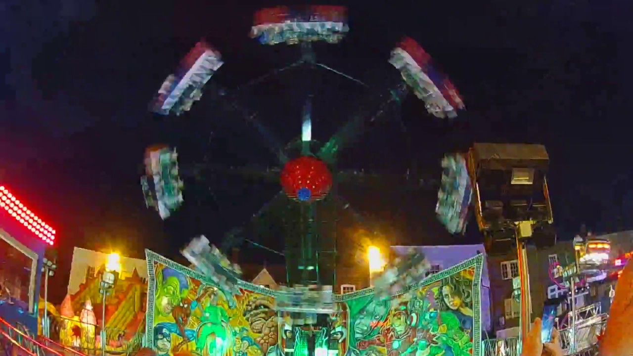 Keely Wall Superstar fun fair ride @thame fun fair 2019
