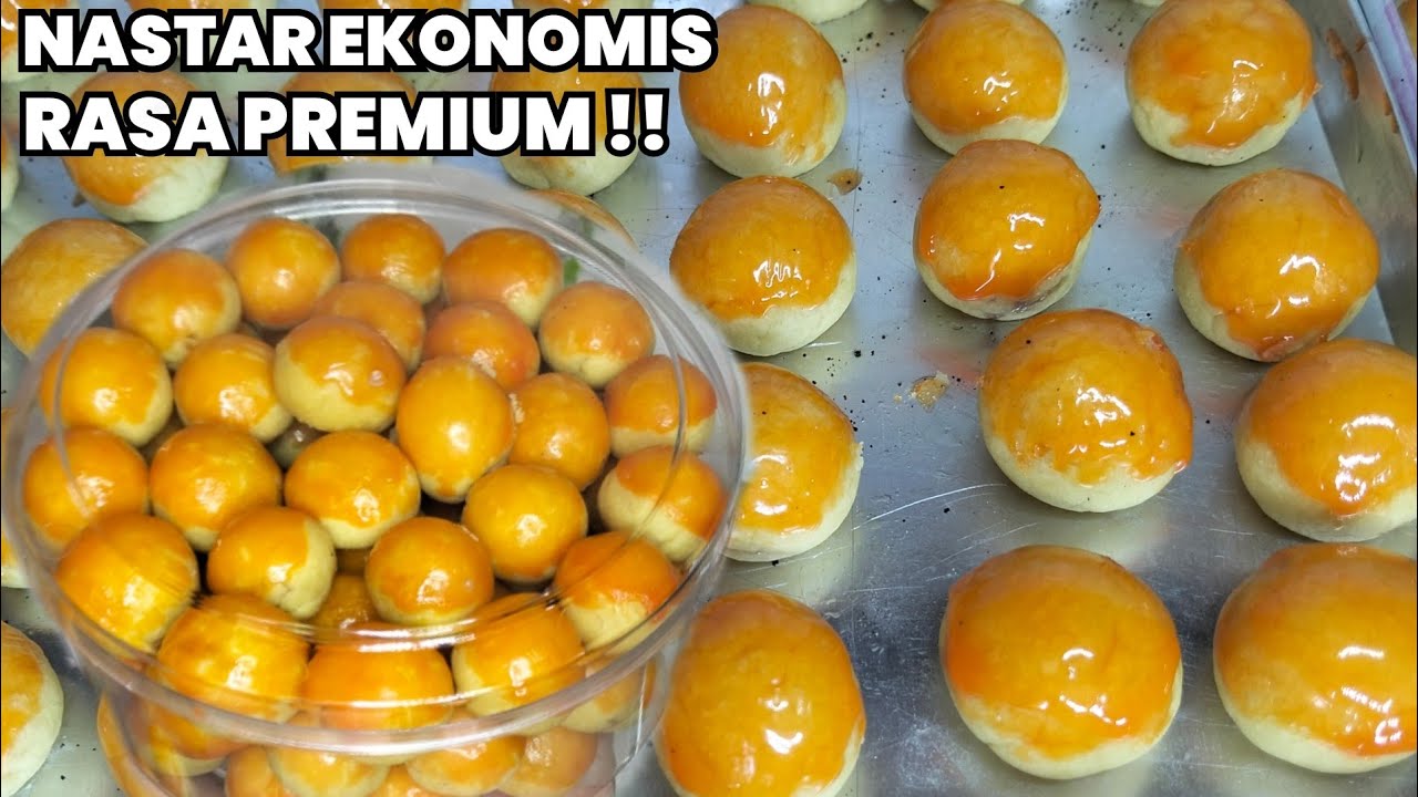 BAHANNYA EKONOMIS RASANYA PREMIUM!! RESEP NASTAR UNTUK LEBARAN LEMBUT, LUMER, GLOWING