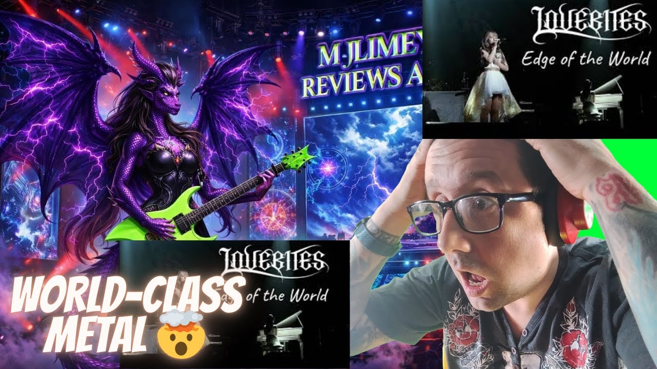 This Hit HARD 🤯| LOVEBITES – Edge of the World (Five of a Kind • LIVE 2020) Reaction