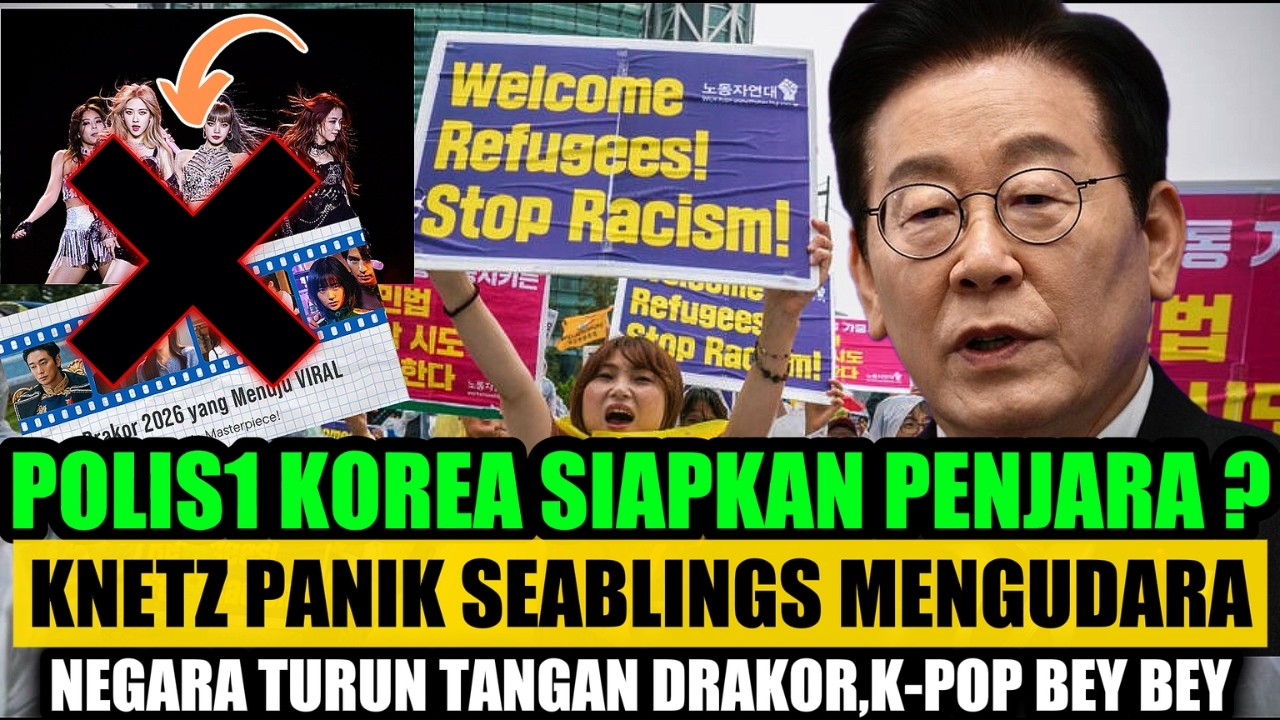 KNETZ PANIK‼️Gara-Gara Rasisme ke Indonesia,Polisi Korea Turun Tangan!KNETZ vs SEABLING,Negara Gerak