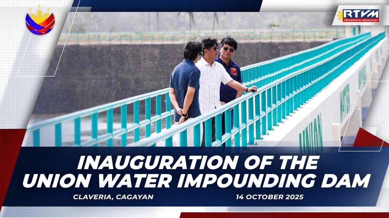 Inauguration of the Union Water Impounding Dam 10/14/2025a