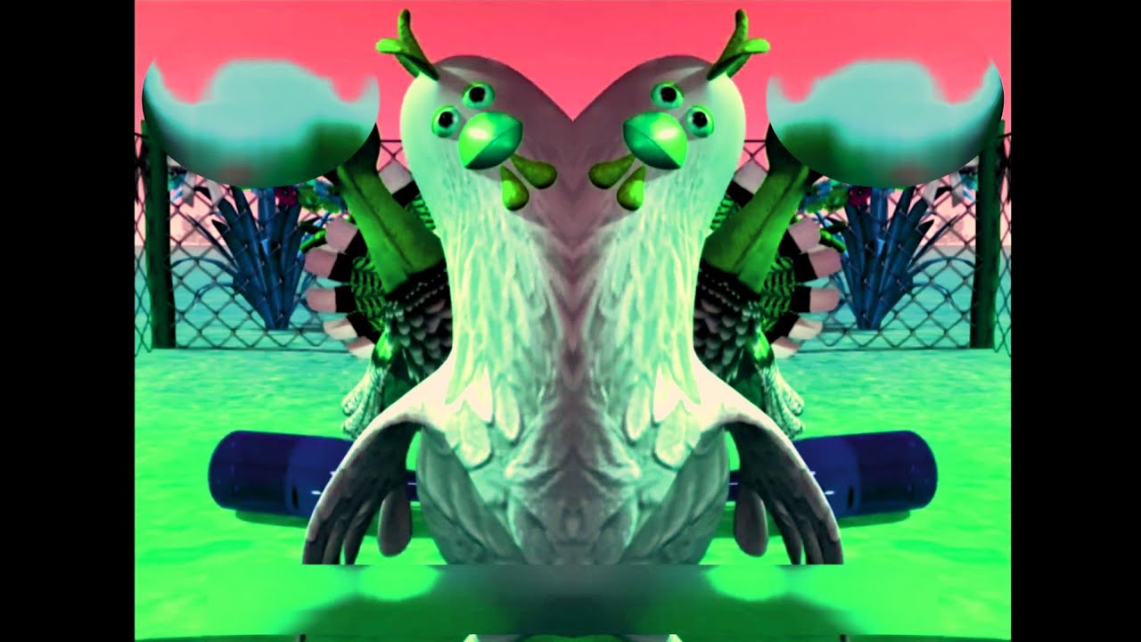 THE HEN IS DANCING & HER LITTLE CHICK IS JUMPING INSPIRED BY GAMAVISSION