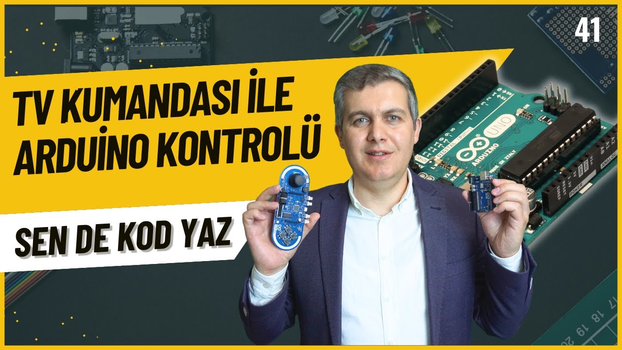 Arduino Dersleri 41: IR TV Kumanda ile Harika Projeler – LED ve Buzzer Kontrolü