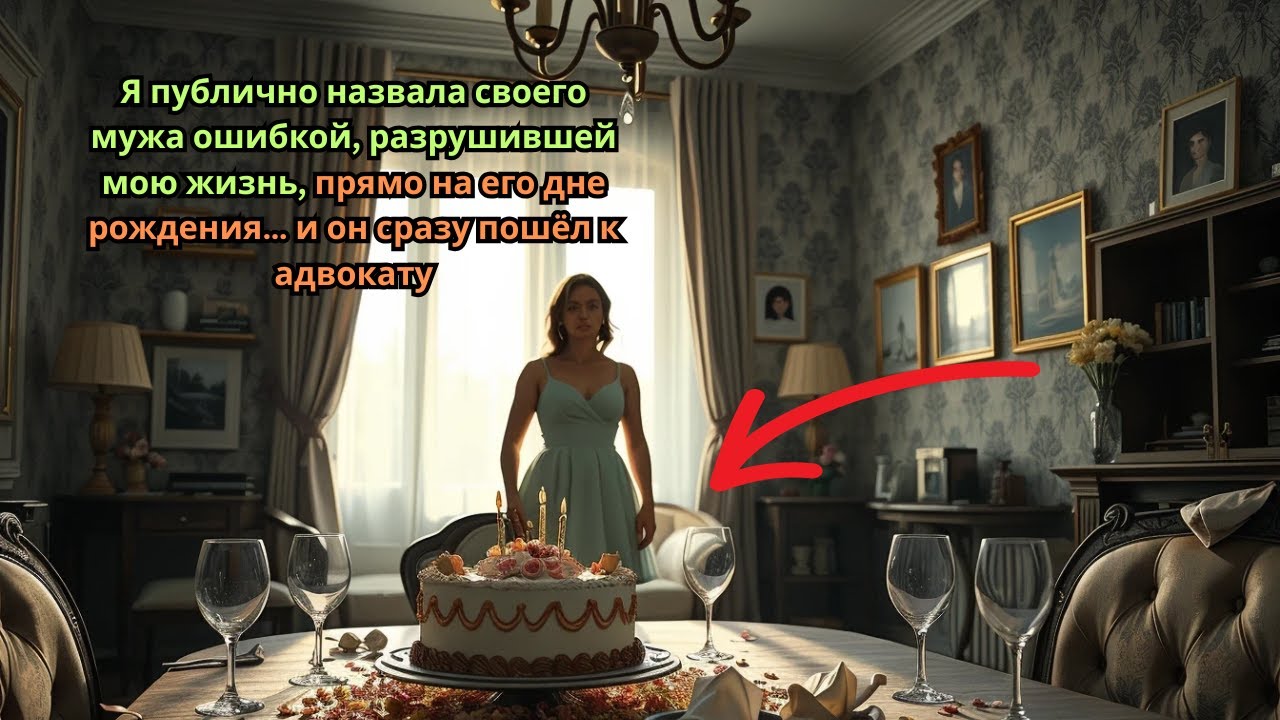 Я публично назвала своего мужа ошибкой, разрушившей мою жизнь, прямо на его дне рождения