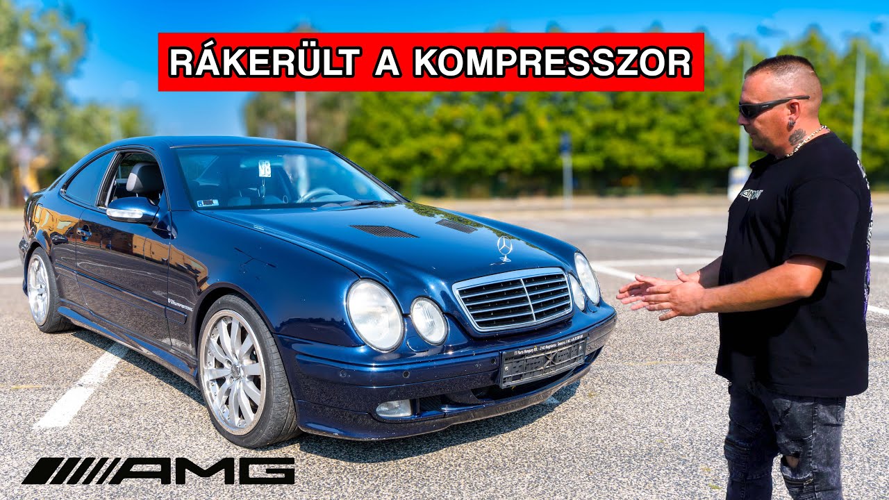 KOMPRESSZOROSÍTVA ✅ Mercedes CLK W208 5.0 V8
