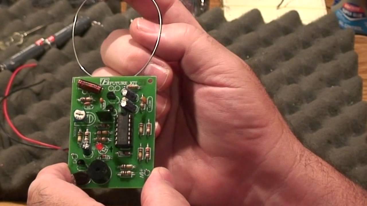 How To Make a Paranormal Touch Detector