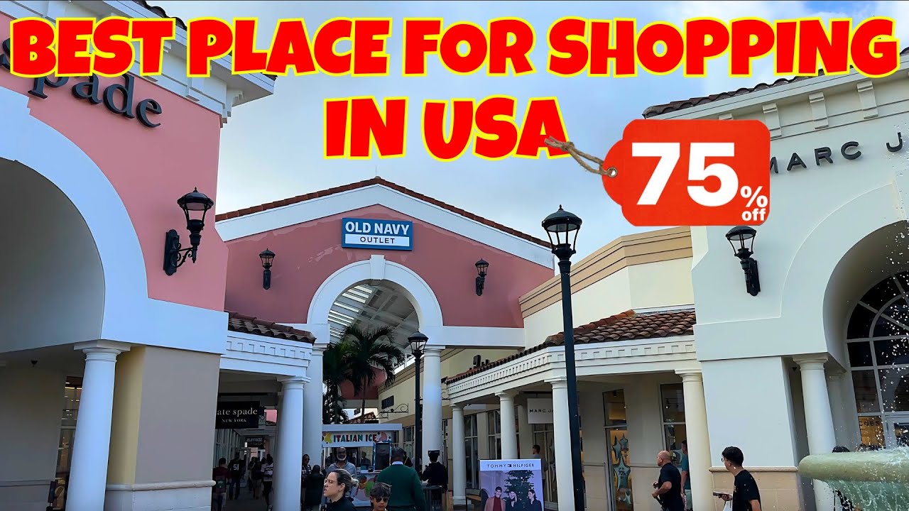 Best Place For shopping in USA | Brands Outlet Market in USA | Buying things at cheap prices in USA