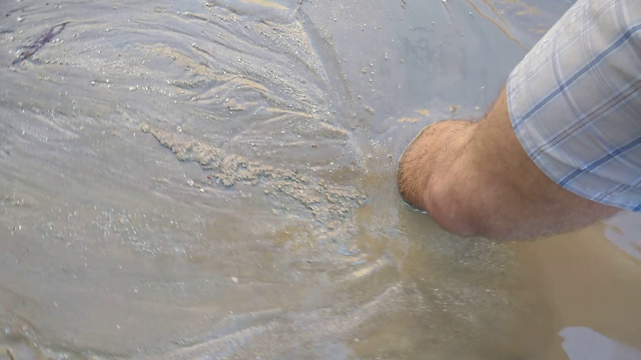 Quick sand sinking mud