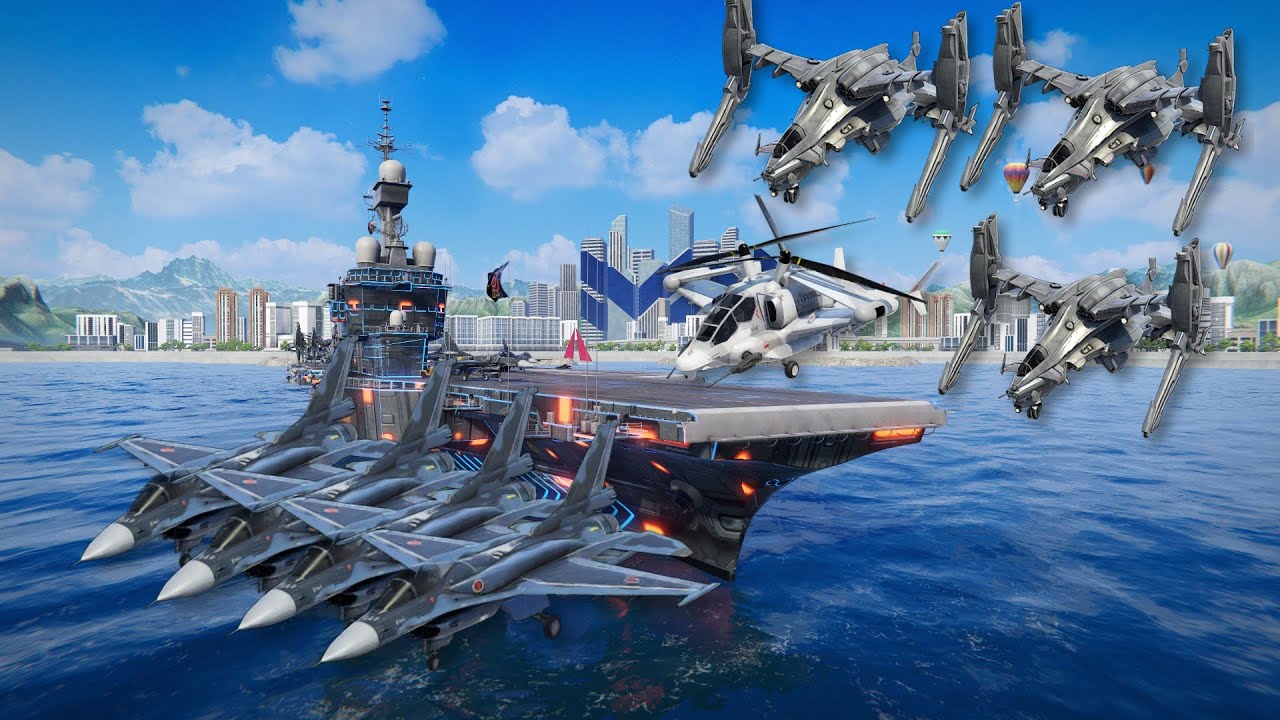 FS Charles de Gaulle - F2 & Hammerhead with 3x ch1 ☠️ - Modern Warships
