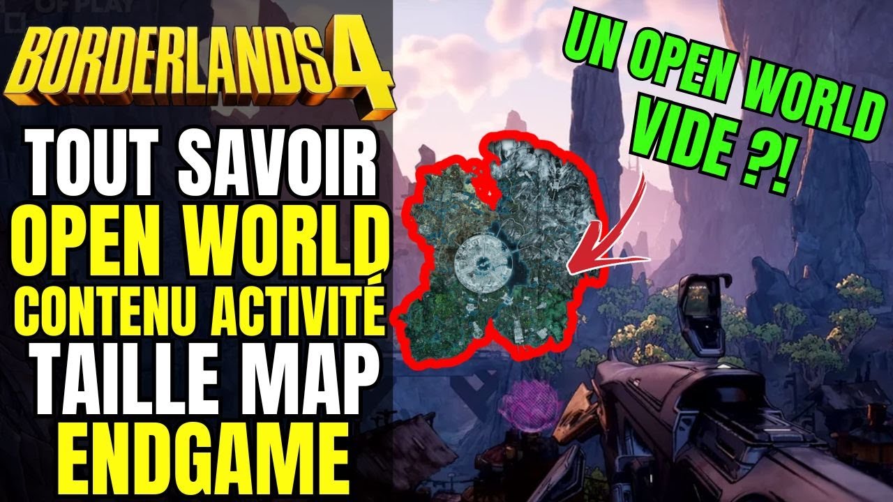 OPEN WORLD ENDGAME CONTENU & ACTIVITÉ | TOUT SAVOIR SUR BORDERLANDS 4 [ Info FR ]