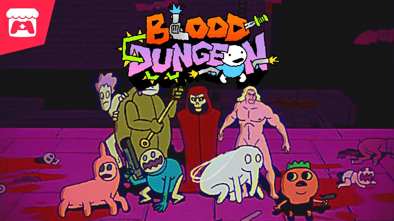 Blood Dungeon - A feverish bullet heaven platformer from the creators of Nidhogg!