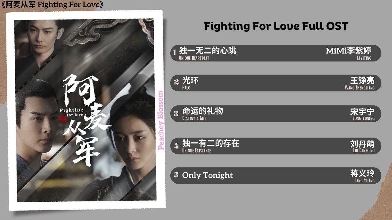Fighting For Love Full OST《阿麦从军》影视原声带