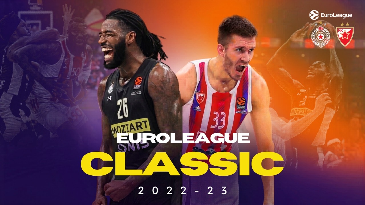 Belgrade DERBY goes DOWN TO THE WIRE | Partizan - Crvena Zvezda | EUROLEAGUE CLASSIC GAMES 2022-23