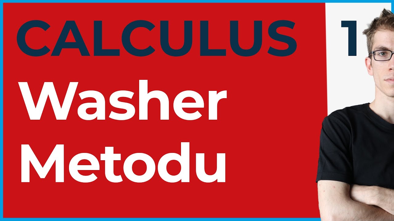 Washer Metodu İle Hacim Hesaplama (x ve y eksenlerinde d&ouml;nd&uuml;rme)
