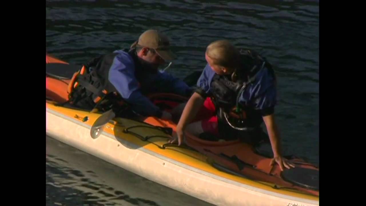 How to Re-enter a Sea Kayak