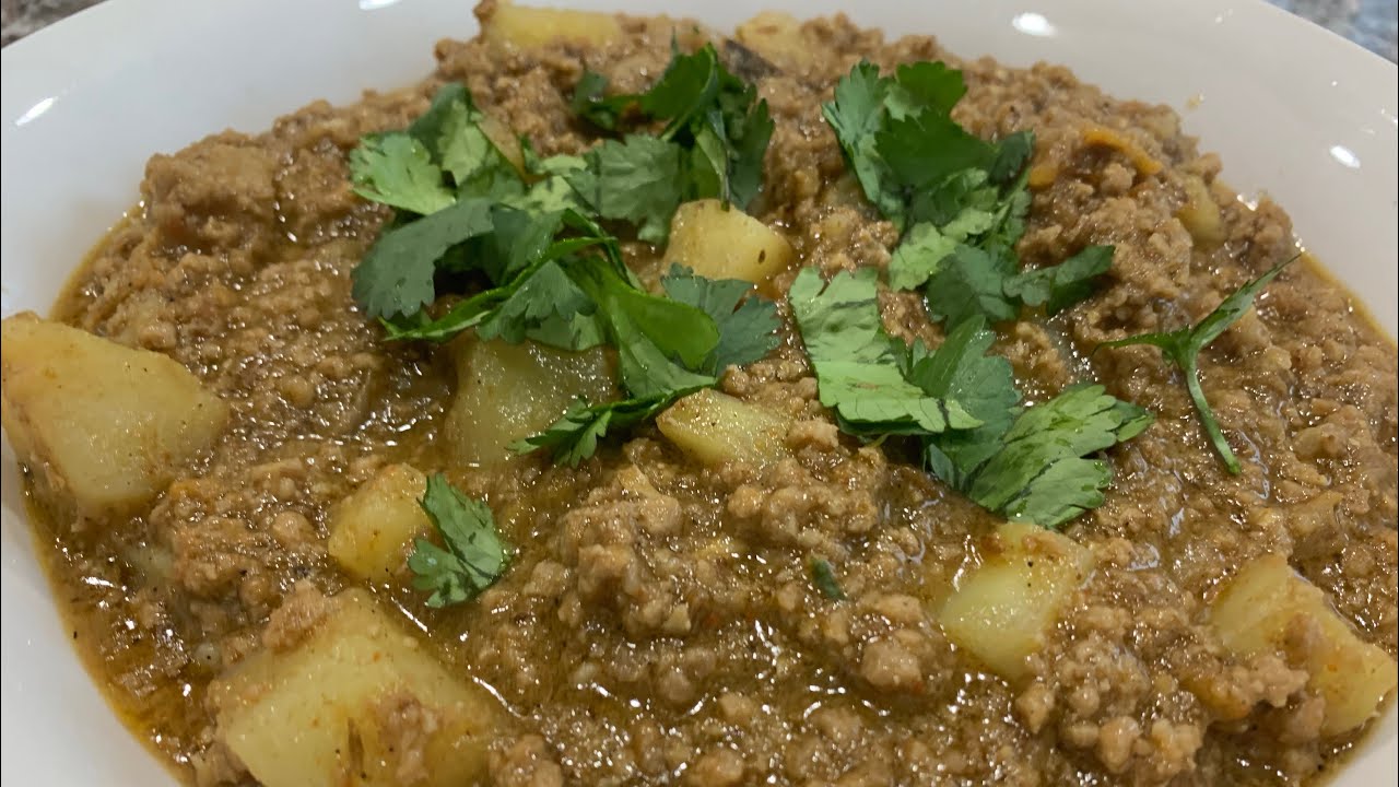 Keema Aloo Recipe | Quick and Easy in Instant pot |