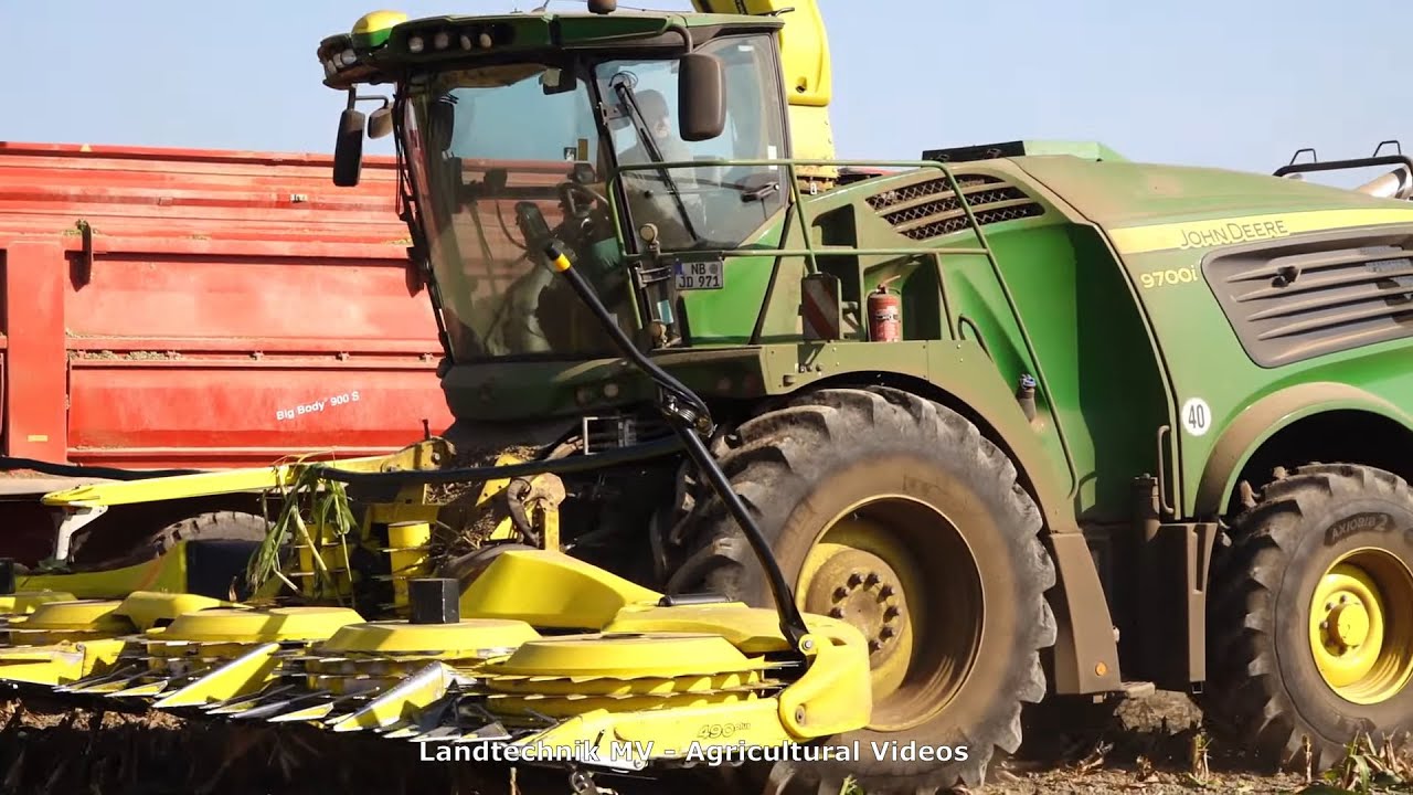 John Deere -MAN - Fendt / Maissilage - Corn Silage  2020  pt.1