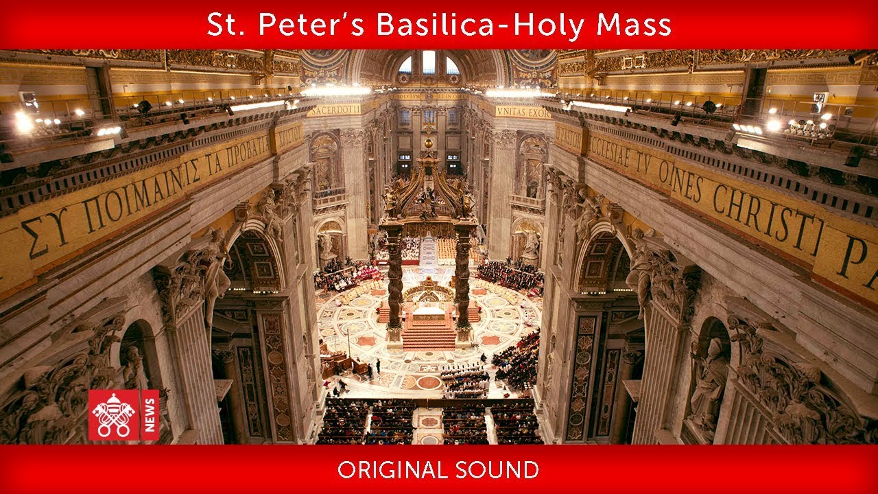 Pope Francis -  St. Peter’s Basilica- Closing Mass Synod of Bishops  2018-10-028