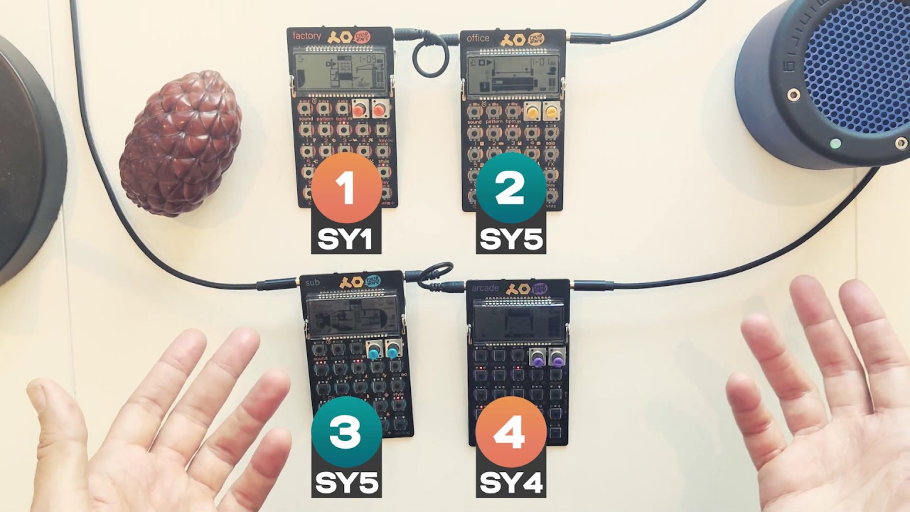 How to sync ANY NUMBER of Pocket Operators together