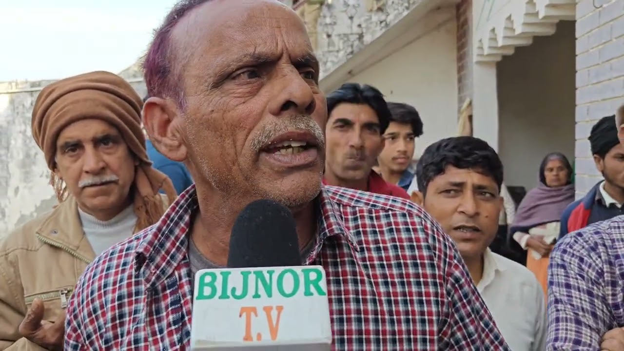 बिजनौर।। गांव मंडोरा जट में दिनदहाड़े चोरी, मौके पर पुलिस
