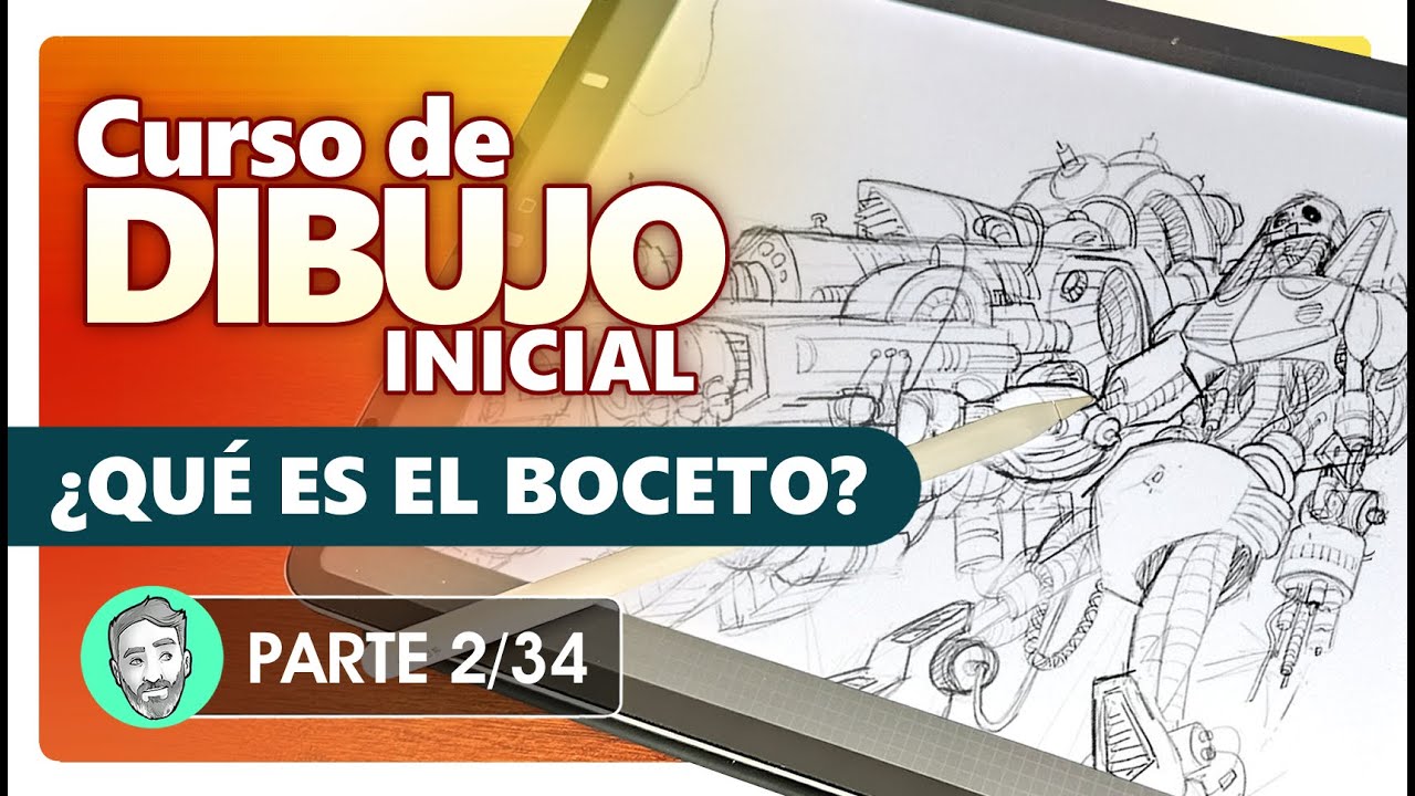 Curso de Dibujo Inicial | 2. ¿Qué es el boceto y para que sirve?