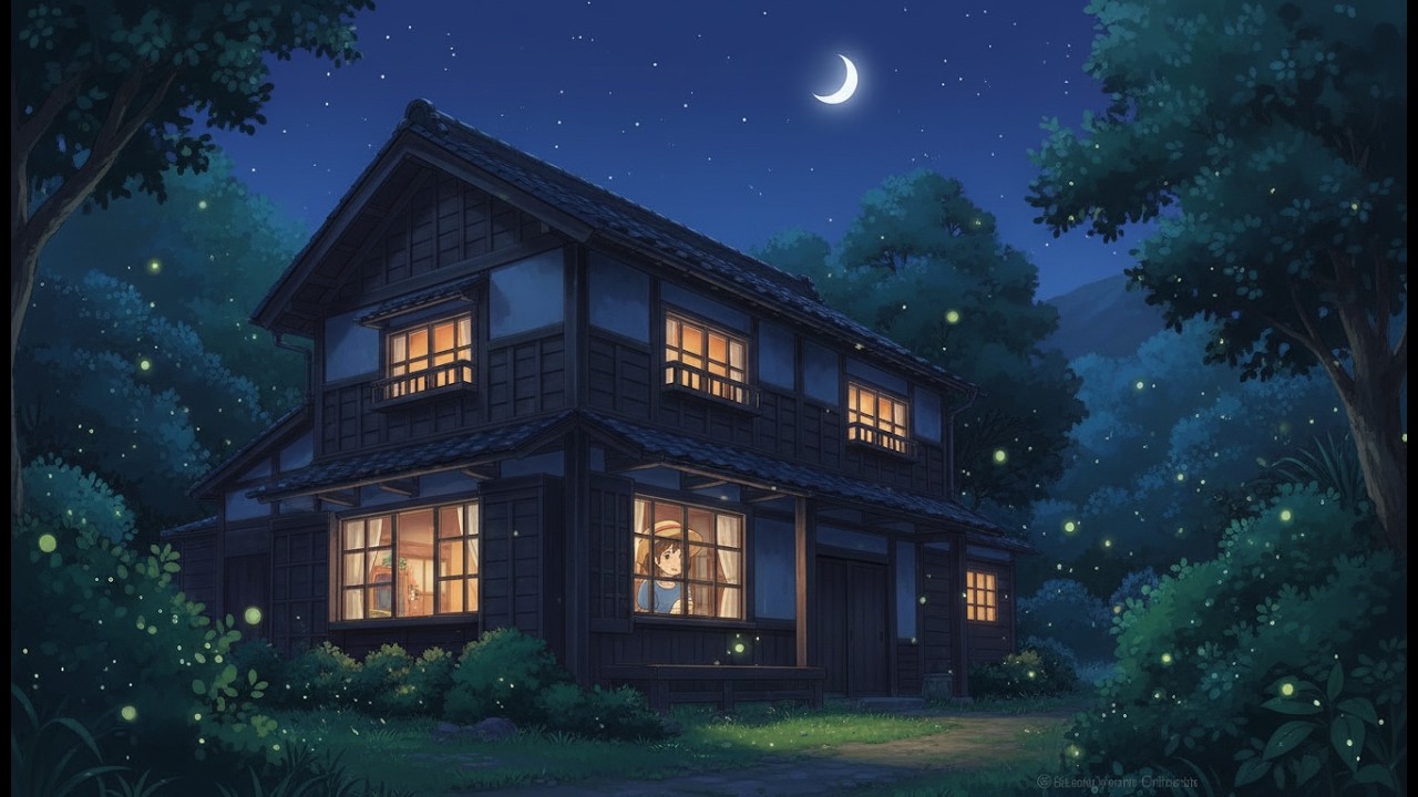 Studio Ghibli-Inspired Cozy Life 🌸 Calm ASMR Nature & Home Sounds