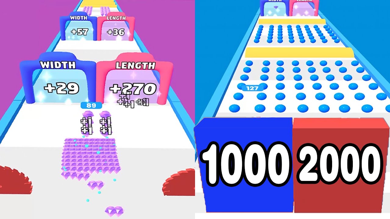 CANVAS RUN - Android iOS Gameplay Walkthrough Ep1