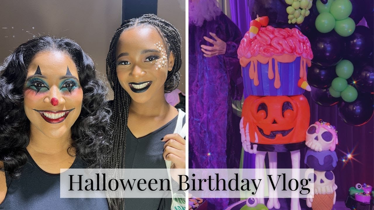 Halloween Week Vlog/Birthday Party, Pranking My Granny, & Homegoods Shopping!