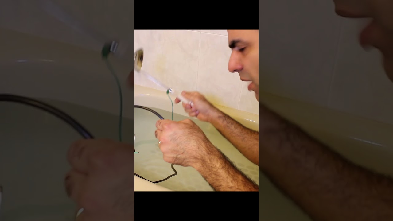 Always Use GFCI in Bathroom #electrical #funny #shock
