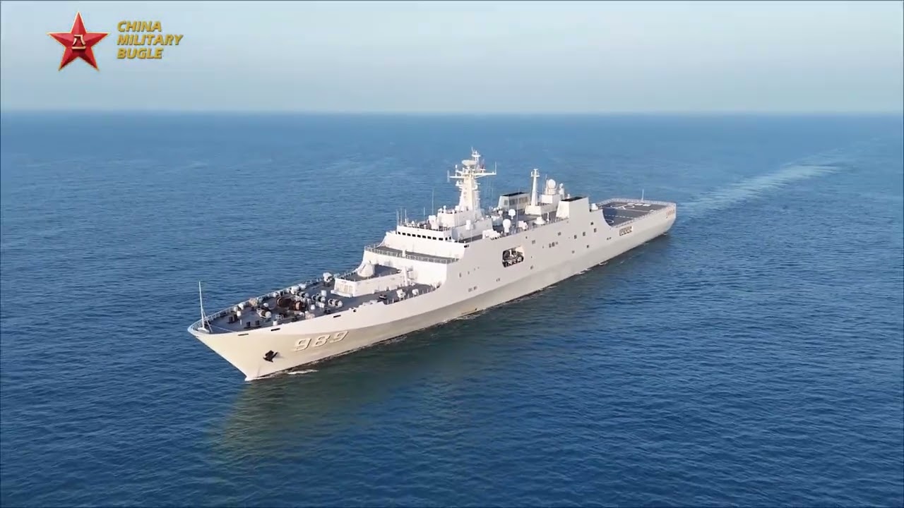 Chinese PLA Navy's 989 Task Group Sets Sail for Ocean-going Training