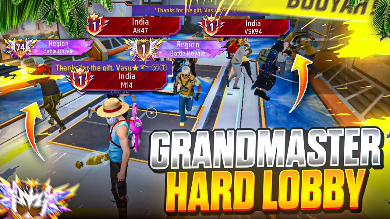 Most Hardest Looby in My Match 🤯 | Solo Br Rank Push Tips And Tricks  #ffrankpush 