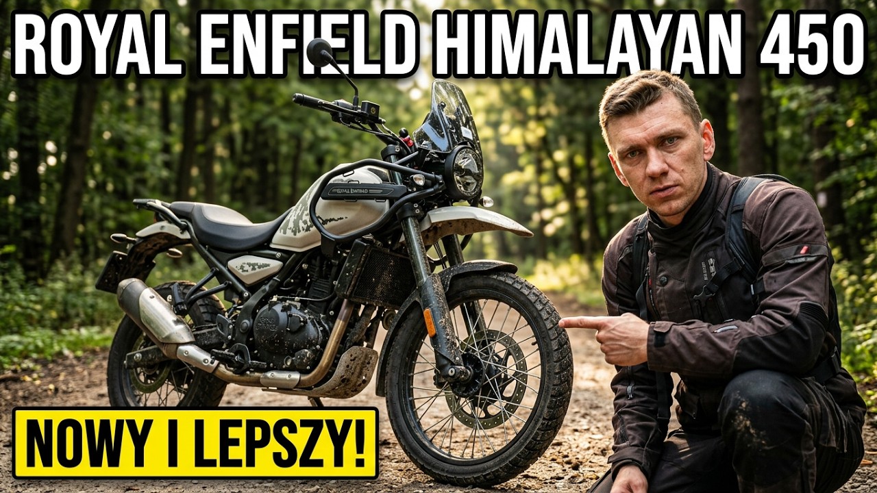 Royal Enfield Himalayan 450 | Nie tak klasyczny, ale dużo lepszy !! | test |