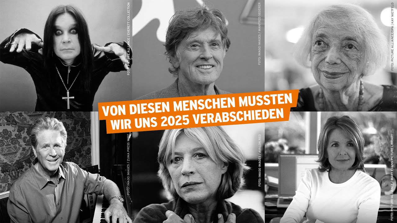 Diese Prominenten sind 2025 gestorben