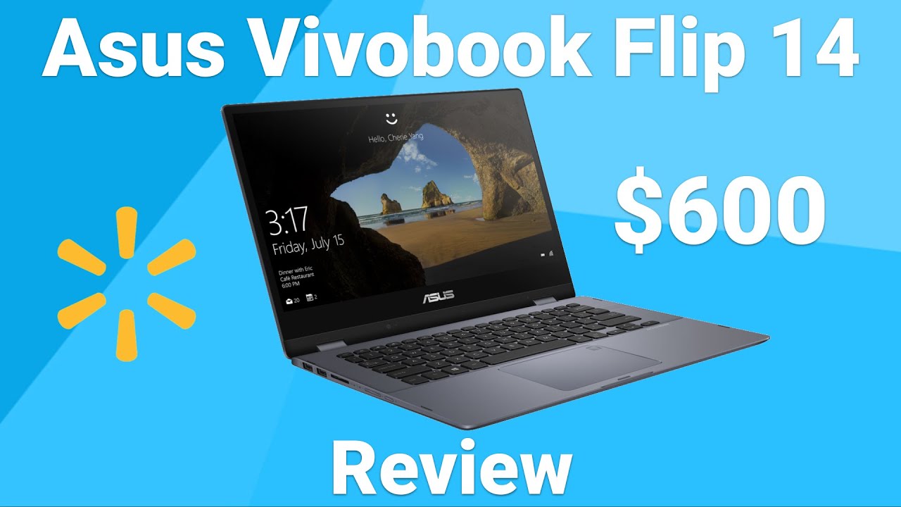 Asus Vivobook Flip 14 Review | 2020 Walmart Laptop Review and Gaming Test (TP412FA)