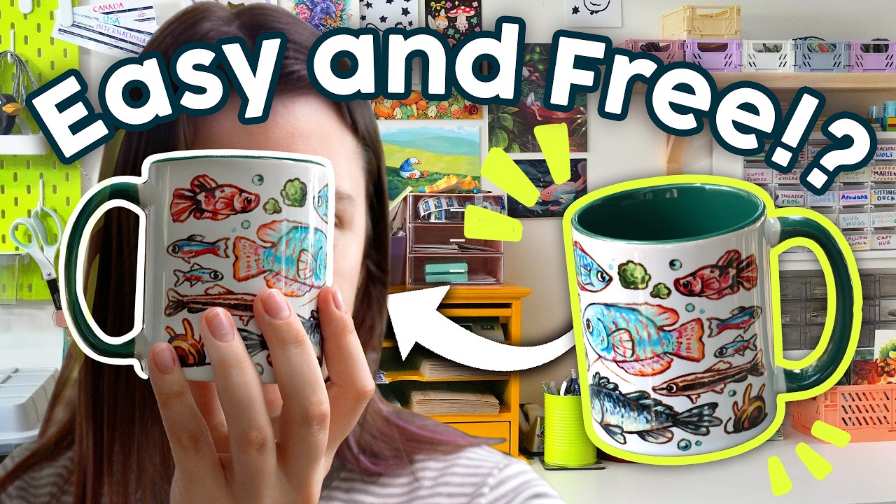 Easy Way to Sell Your Art Online in 2025! (+ mini guide)