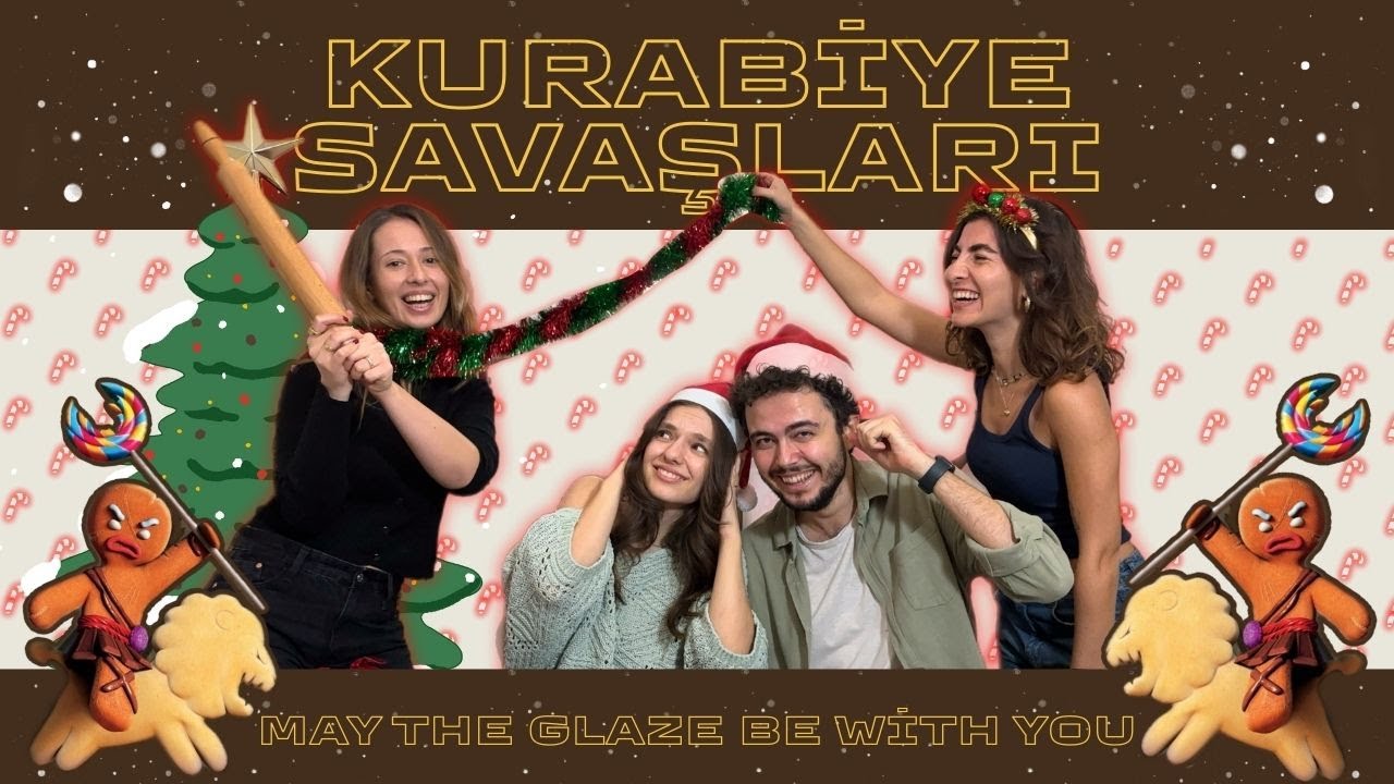 GELENEKSEL KURABİYE SAVAŞLARI BAŞLASIN! | GINGERBREAD CHRISTMAS COOKIE CHALLENGE