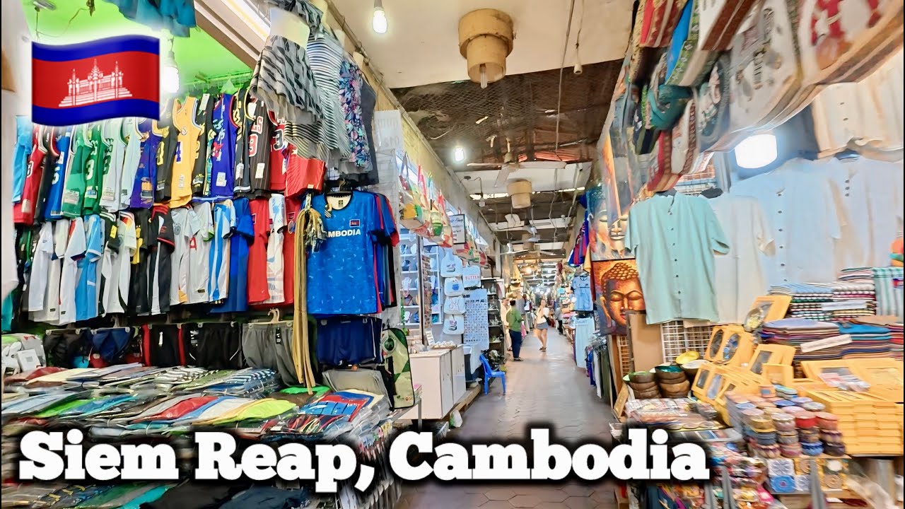 Siem Reap Fake Market and Street Walking Tour 2025