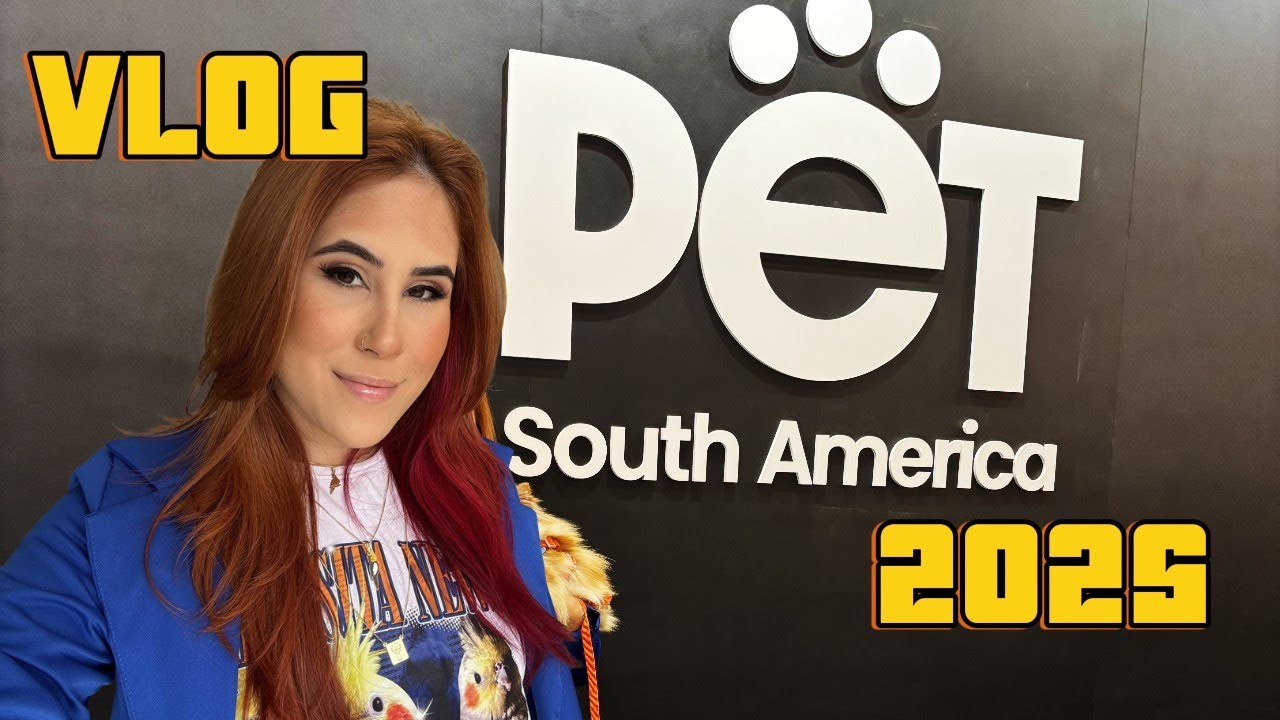 PET SOUTH AMÉRICA 2025 (Vlog Calopsita News)