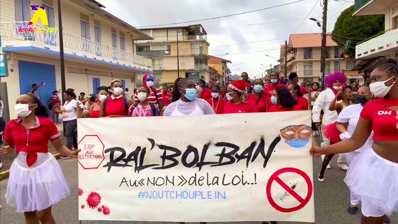 Carnaval Guyane 2021 - Défilé du dimanche gras dans les rues Cayenne / RAL’BOLBAN / AnthOny Officiel