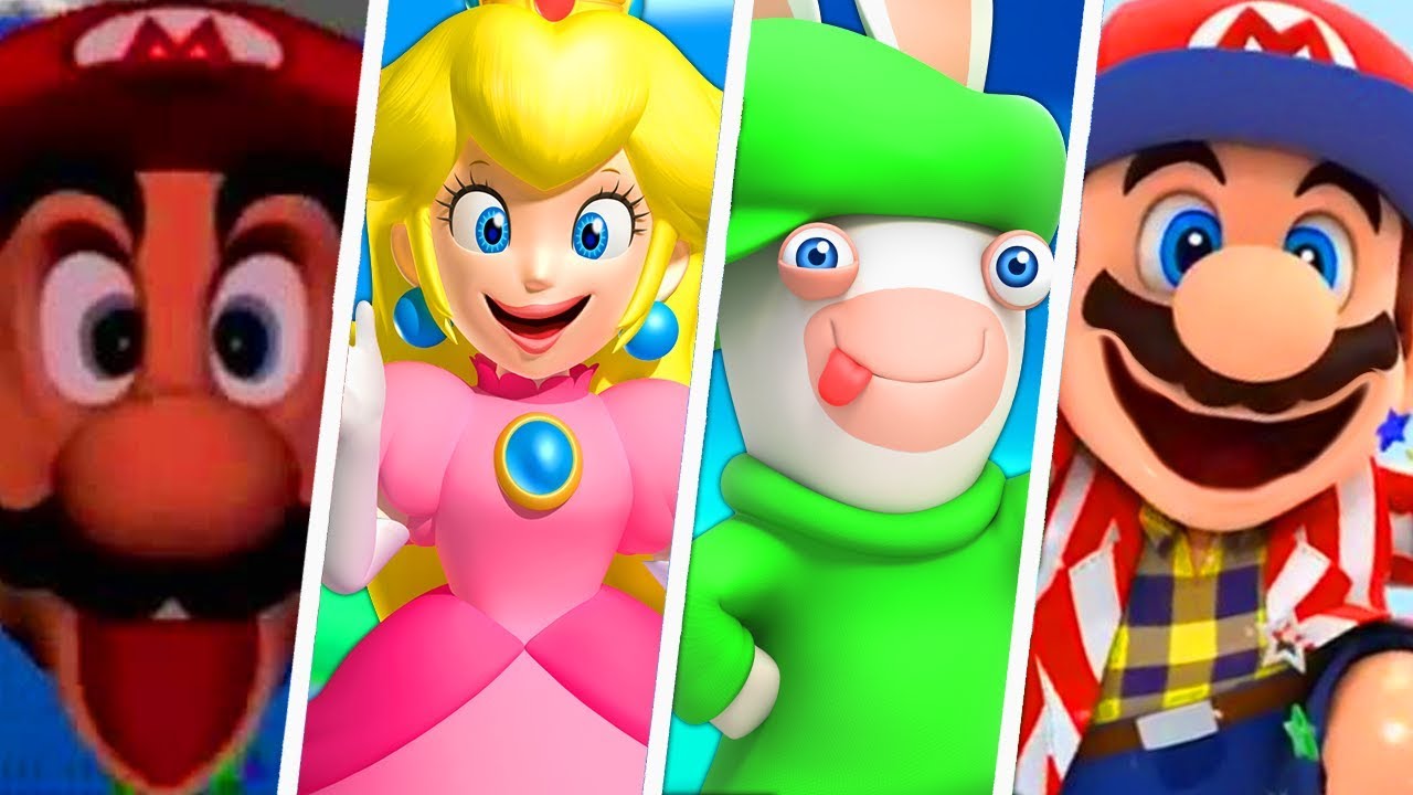 Evolution of Funny Super Mario Moments (1996 - 2018)