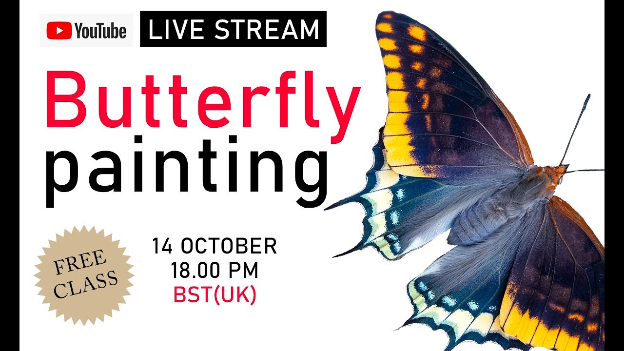 FREE Butterfly LIVE TUTORIAL
