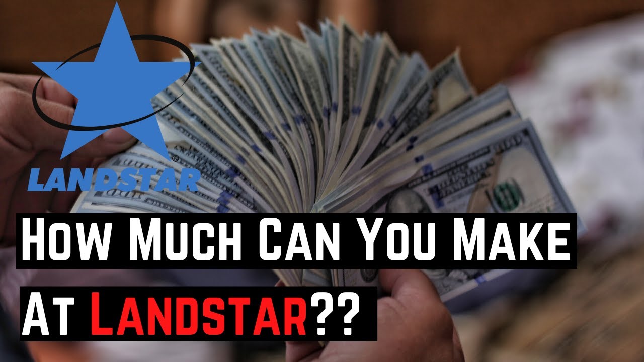 The Truth About Landstar, Part 2 - How Much Can You Make at Landstar |  My Landstar Pay/Settlement