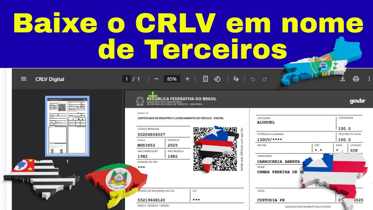 Como emitir CRLV em nome de terceiros [ATUALIZADO]