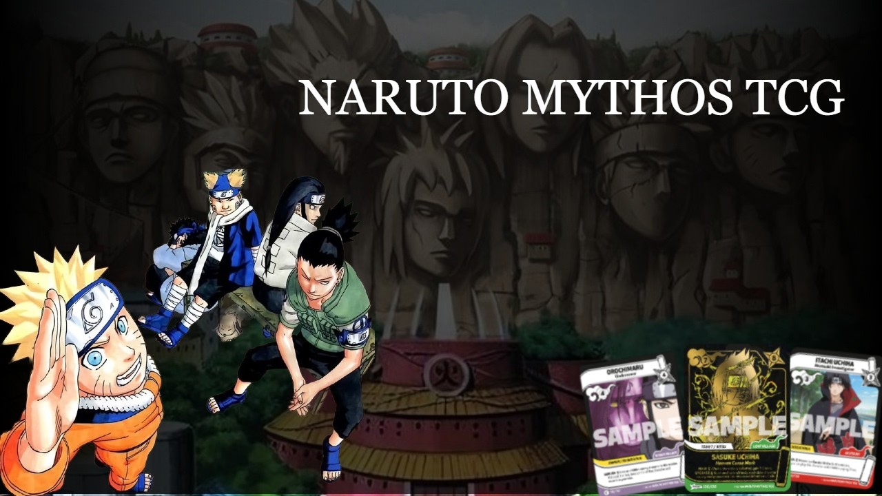 O NOVO Card Game de Naruto vai SUPERAR One piece e Dragon ball? Naruto Mythos TCG