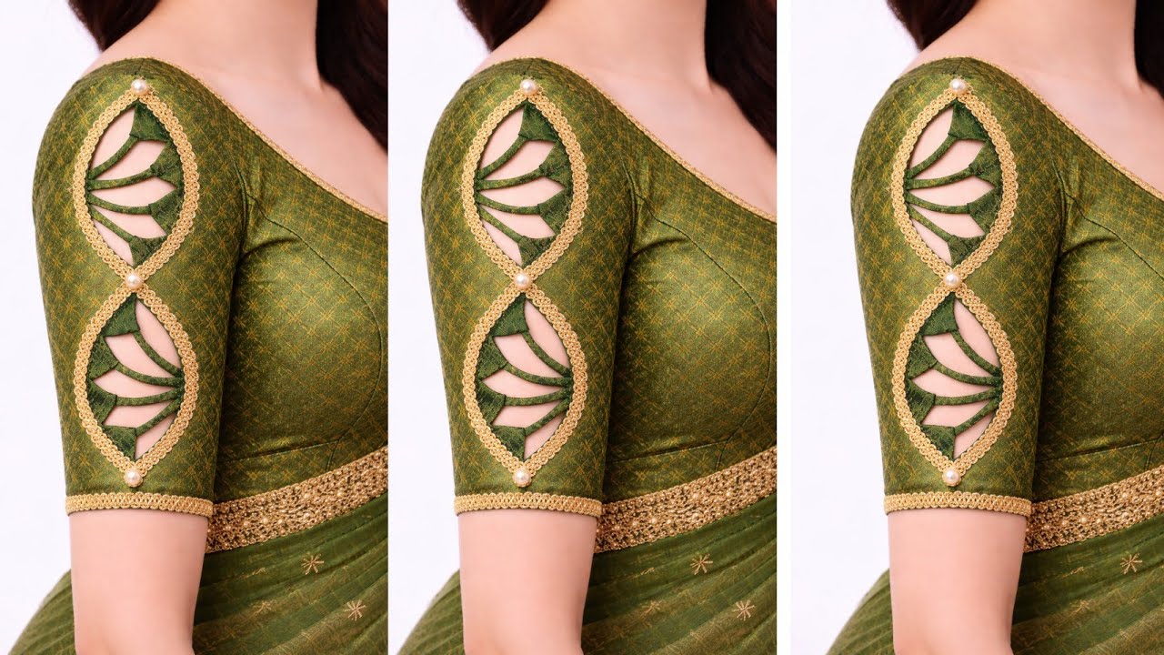 Trending sleeve design cutting and stitching | blouse sleeve design | बाजू का डिजाइन 