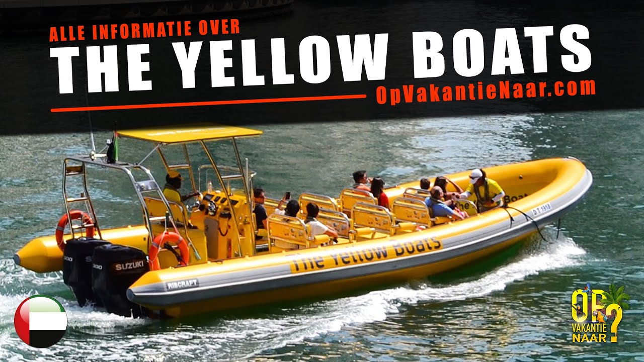 The Yellow Boats - Dubai 2019 - 4K