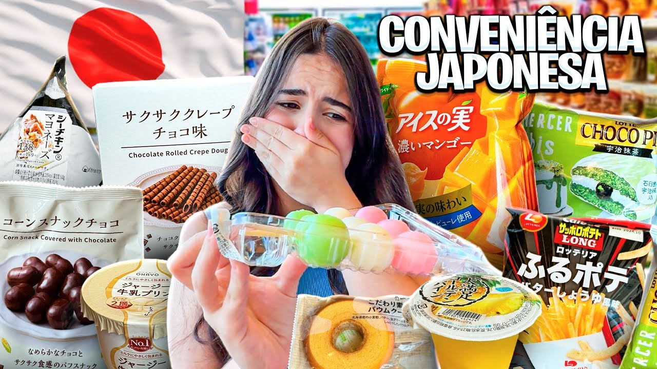 PROVANDO COMIDA DE LOJA DE CONVENIÊNCIA DO JAPÃO!