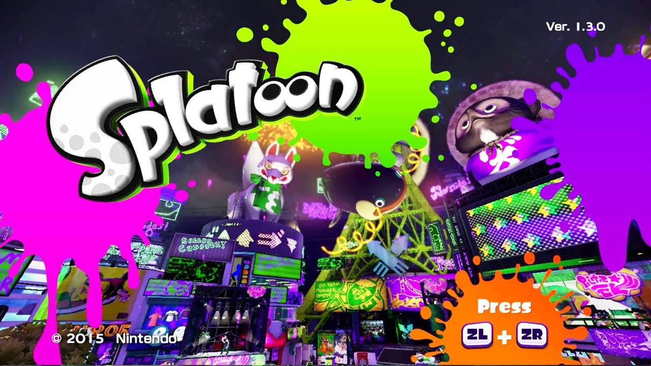 Splatoon - Complete Walkthrough (Full Game)