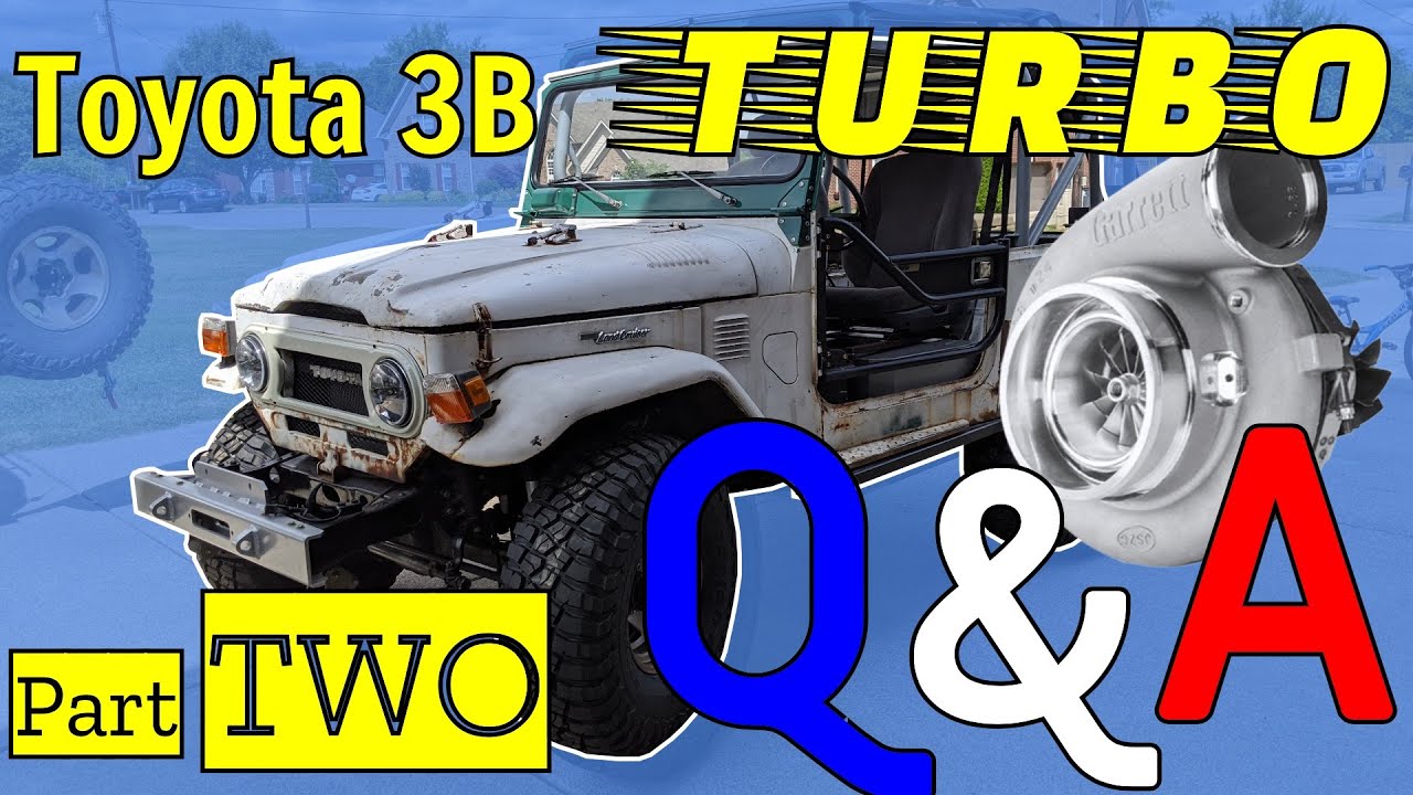 3B swapped FJ40 gets a turbo - part 2