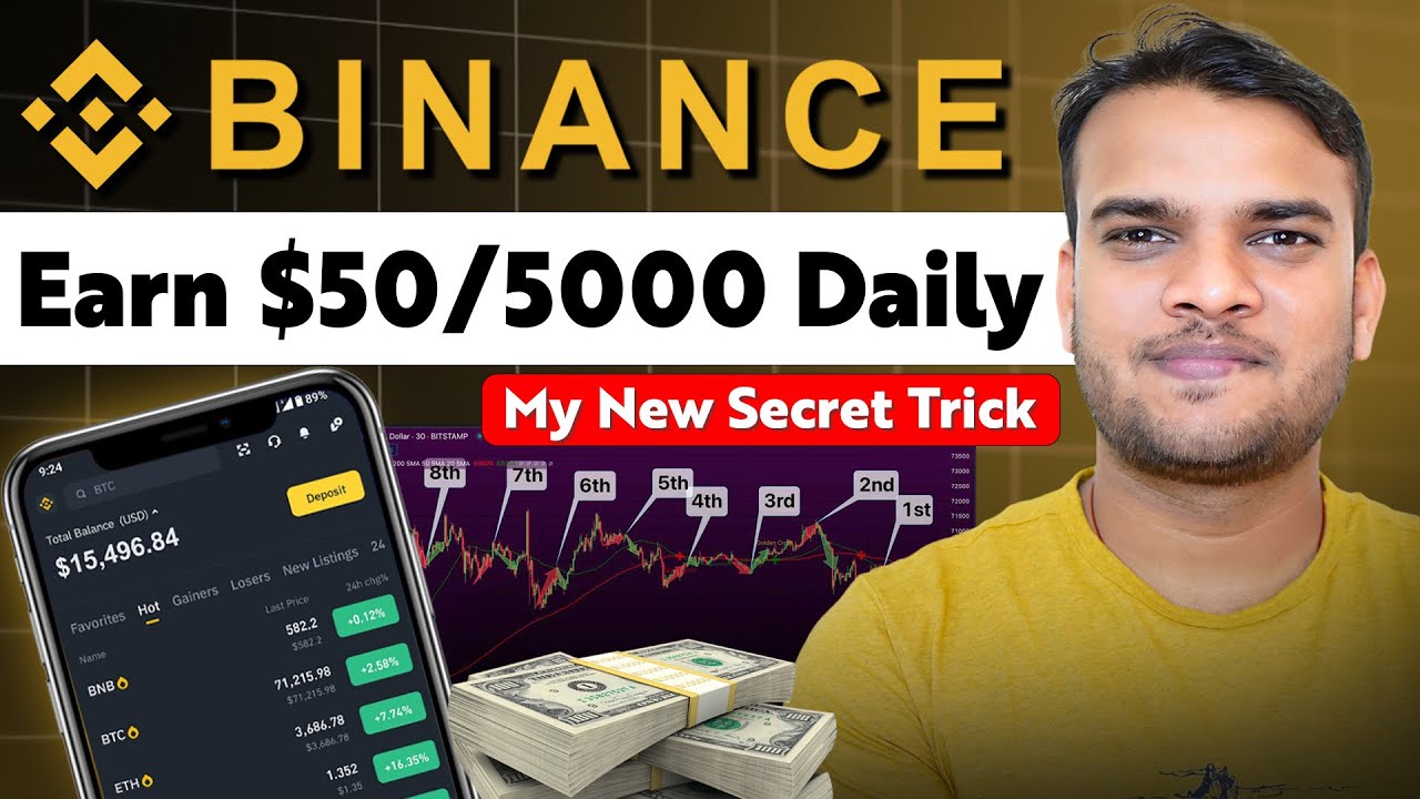 Daily earn $50/₹5000 from Binance secret trick | crypto daily earning tricks | binance trading